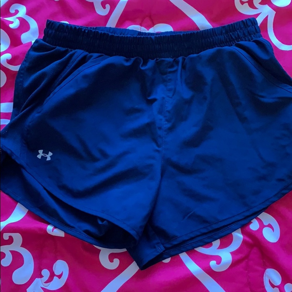 Under armour navy blue shorts